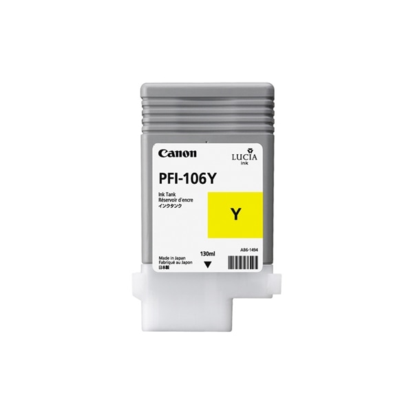 Canon(キヤノン) インクタンク 顔料イエロー PFI-106 Y (130ml)