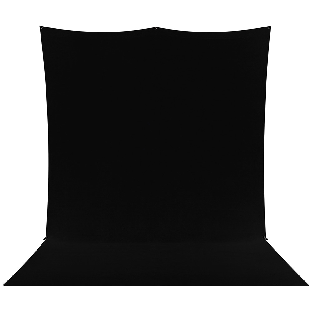 Westcott(ウェストコット) X-Drop Pro Wrinkle-Resistant 8x13'(2.44x4m) リッチブラック