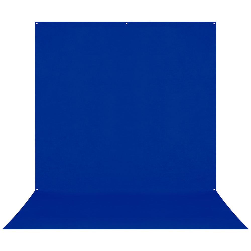 Westcott(ウェストコット) X-Drop Pro Wrinkle-Resistant 8x13'(2.44x4m) Royal Blue/Chroma-Key Blue(ブルー)