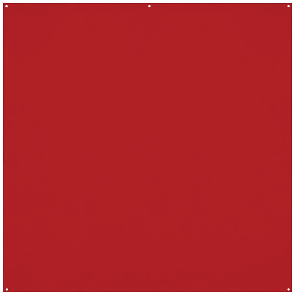 Westcott(ウェストコット) X-Drop Pro Wrinkle-Resistant 8x8'(2.44x2.44m) Blush Scarlet Red(レッド)