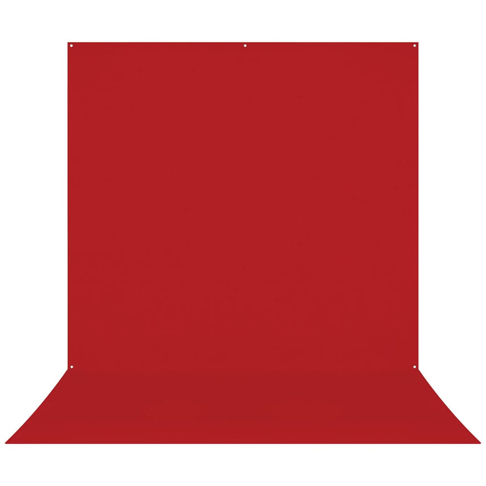 Westcott(ウェストコット) X-Drop Pro Wrinkle-Resistant 8x13'(2.44x4m) Scarlet Red(レッド)