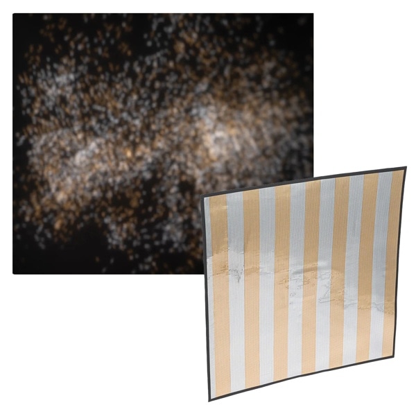 dedolight(デドライト) EFLECT 80x80cm マルチミラー 細目(シルバー/ゴールド・ゼブラ) DEFRXL-MZSG1 265261