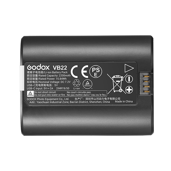 【予約受付中】GODOX(ゴドックス) V480用リチウムバッテリー VB22