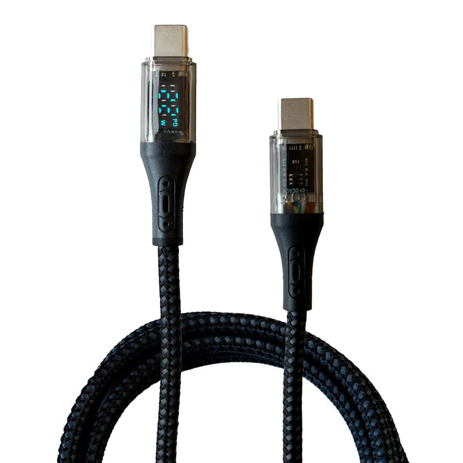 FXLION(エフエックスライオン) USB-C PDケーブル PD100C