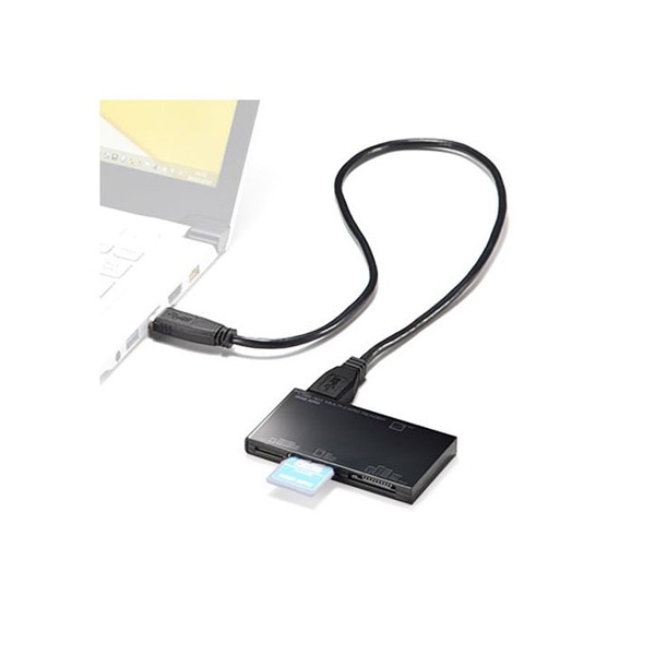 SANWASUPPLY(サンワサプライ) USB3.0 カードリーダー ブラック ADR-3ML38BK