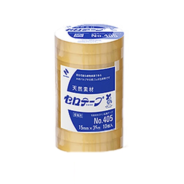 NICHIBAN(ニチバン) セロテープ 18mmx35m No.405 10巻入 405-18