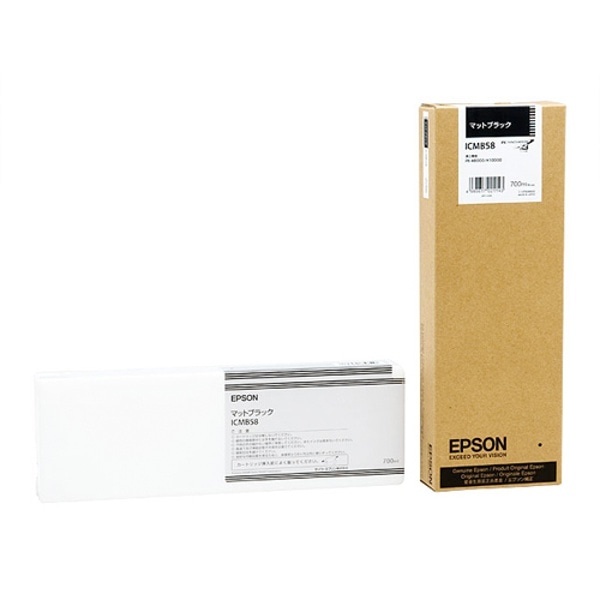 EPSON(エプソン) ICMB58 インクカートリッジ 700ml マットブラック