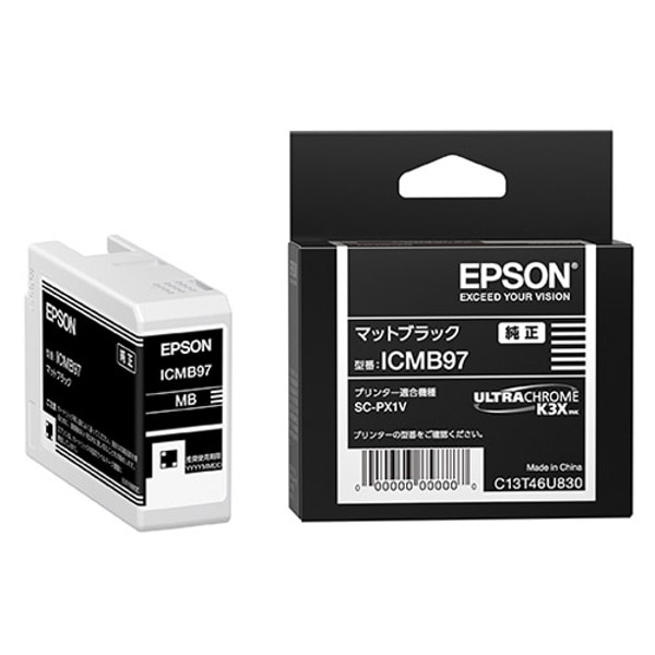EPSON(エプソン) ICMB97 純正インクカートリッジ マットブラック