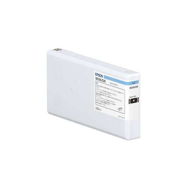 EPSON(エプソン) P5350用インクカートリッジ 200ml ライトシアン SC33LC20