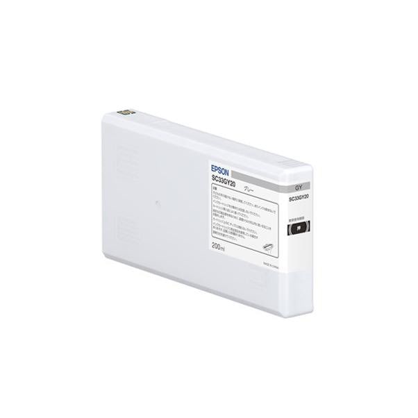 EPSON(エプソン) P5350用インクカートリッジ 200ml グレー SC33GY20