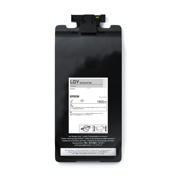 EPSON(エプソン) SC-P20550L用 インクパックインクパック ライトグレー 1600ml SC34LGY160