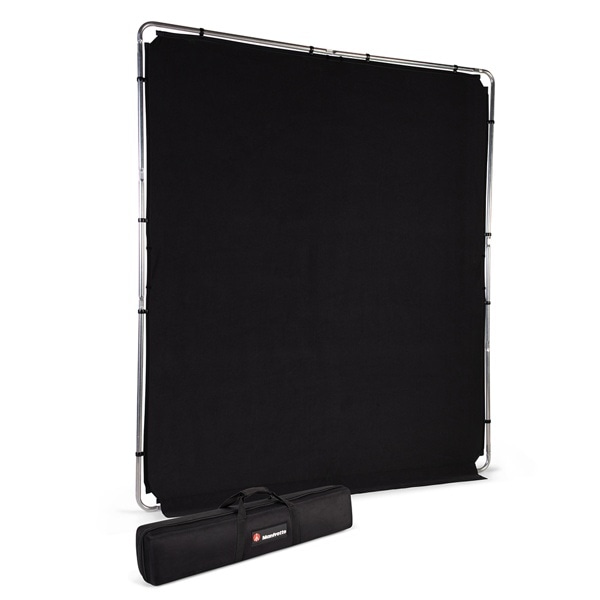 Manfrotto(マンフロット) イージーフレーム 背景キット 2x2.3m ブラック LL LB7952