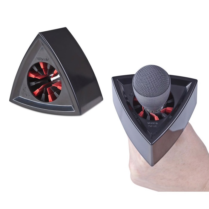 Rycoat(ライコート) トライアングル型マイクフラッグ(ブラック) RYC107302