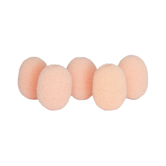 Rycoat(ライコート) ラベリアマイク用ウィンドシールド(ベージュ/5個入り/10パック) RYC105512