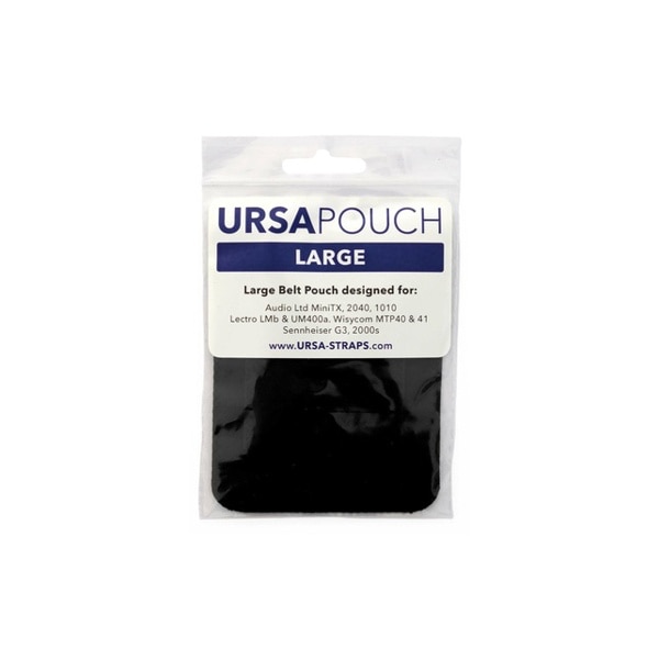 URSA STRAPS(URSAストラップス) Belt Pouches Large - Black U-POUCH-LRG-BLK
