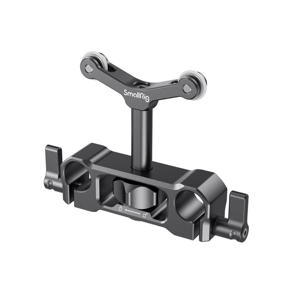 SmallRig(スモールリグ) 汎用デュアルΦ15mmロッド用レンズサポート 2727