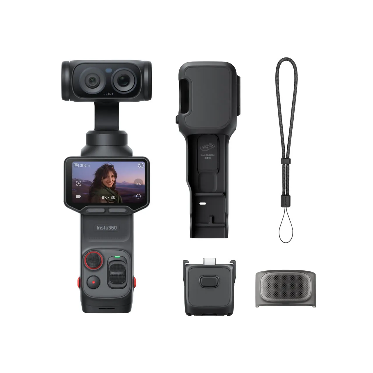 Insta360(インスタ360) Luna Ultra スタンダードバンドル(コズミックブラック) CINSABTA-LUNAULTRA01