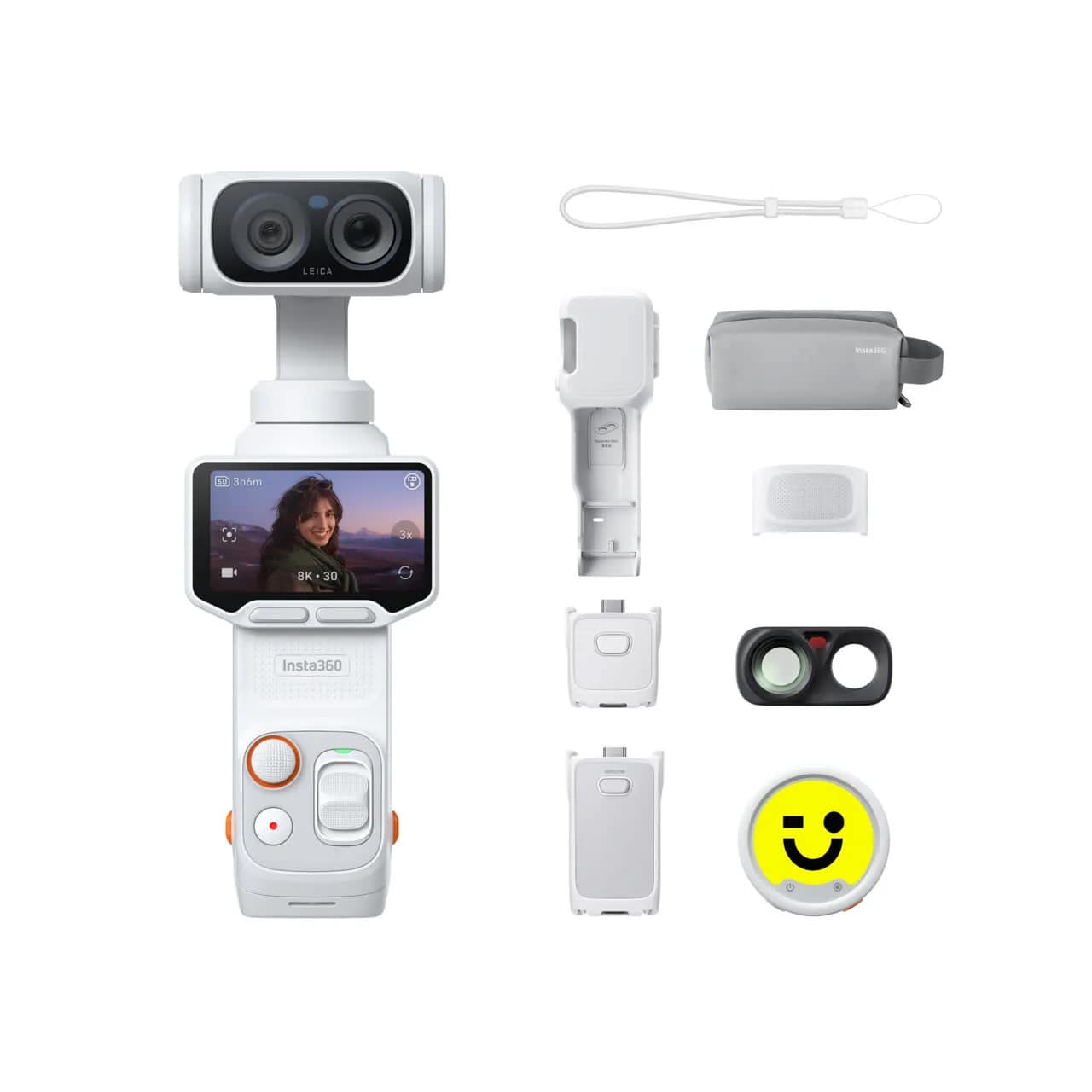 Insta360(インスタ360) Luna Ultra クリエイタードバンドル(ステラーホワイト) CINSABTA-LUNAULTRA04