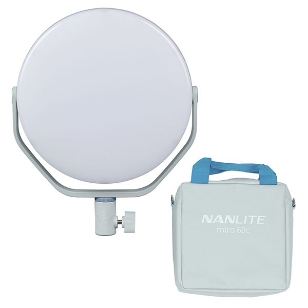 NANLITE(ナンライト) miro 60c フルカラー丸型パネルライト ミントブルー