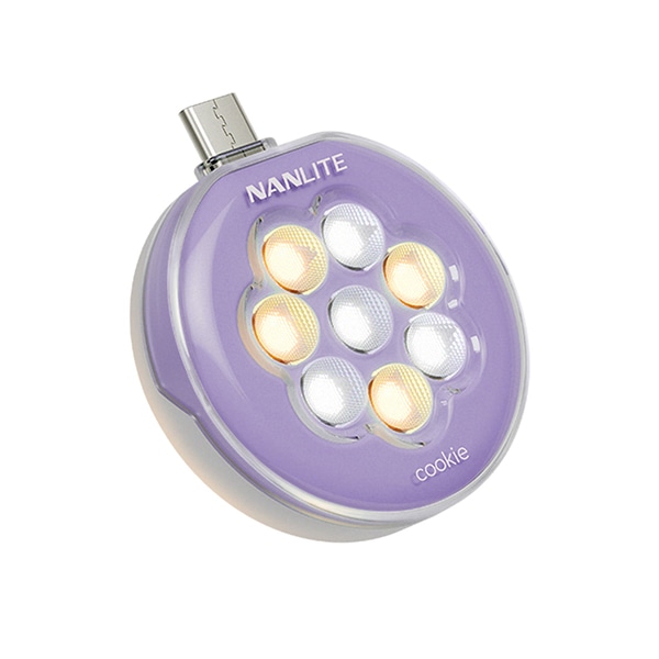 NANLITE(ナンライト) cookie LEDミニライト ラベンダー