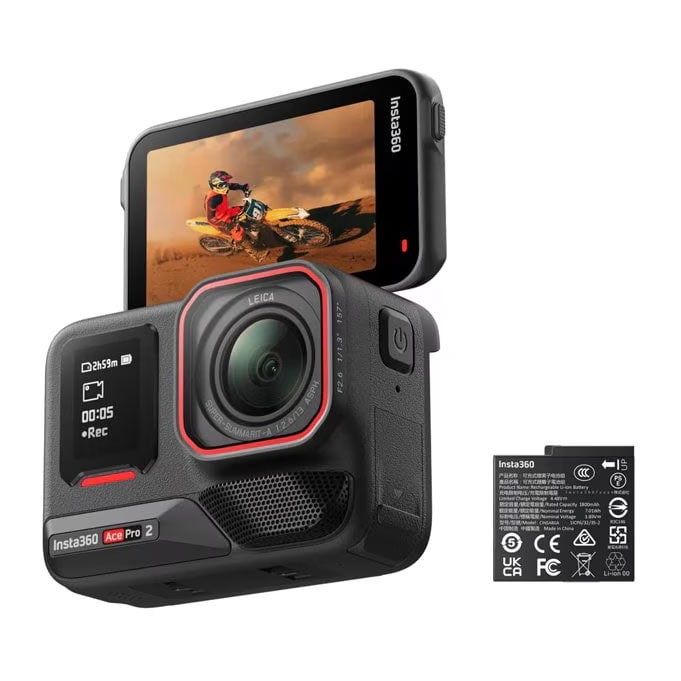 【-2/16キャンペーン】Insta360(インスタ360) Ace Pro 2 スタンダードバンドル CINSBBGA-SB