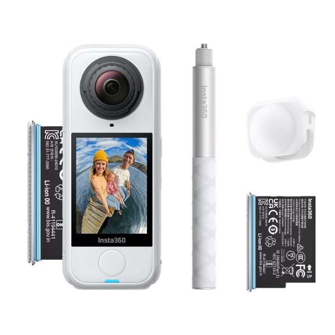 【-2/16キャンペーン】Insta360(インスタ360) Insta360 X4 Air スターターバンドル アークティックホワイト CINSAAFA-SE17