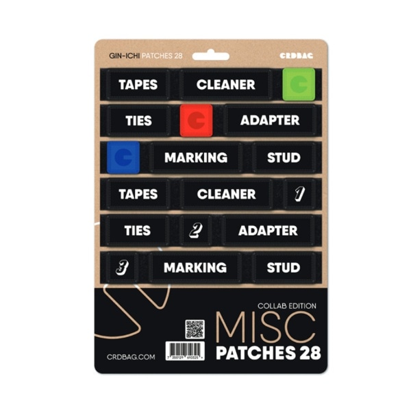 CRDBAG(コードバッグ) ミスク パッチーズ 28（ギンイチ） / CRD_ACC_028