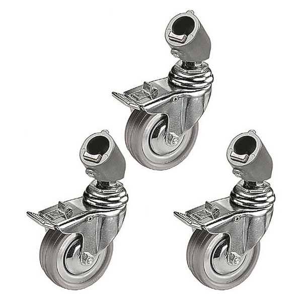 【9/18-OUTLET】Manfrotto(マンフロット) ホイール (ブレーキ付き/3個入り) 110