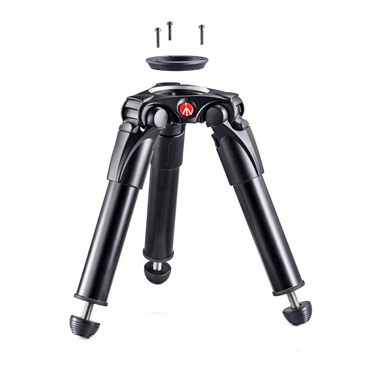 Manfrotto(マンフロット) シングルレッグ HH アルミニウム ビデオ三脚 75/60mm MVT535HH