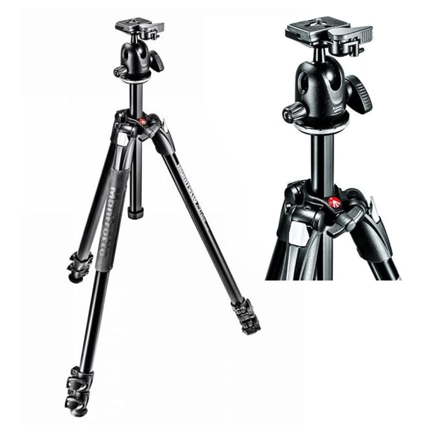 Manfrotto(マンフロット) 290XTRAアルミニウム3段三脚+ボール雲台キット MK290XTA3-BH
