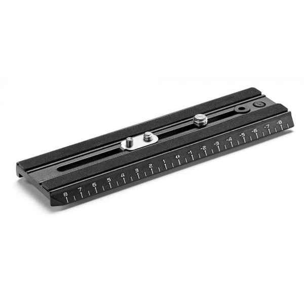 Manfrotto(マンフロット) ビデオカメラプレート 180mm 目盛り付き 504PLONGRL