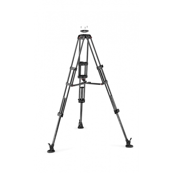 Manfrotto(マンフロット) カーボンツイン ビデオ三脚 ミッドスプレッダー付属 MVTTWINMC