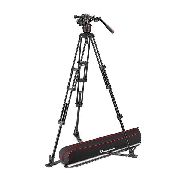 Manfrotto(マンフロット) ナイトロテック608ビデオ雲台+アルミツイン三脚(MVTTWINGA)GS MVK608TWINGA