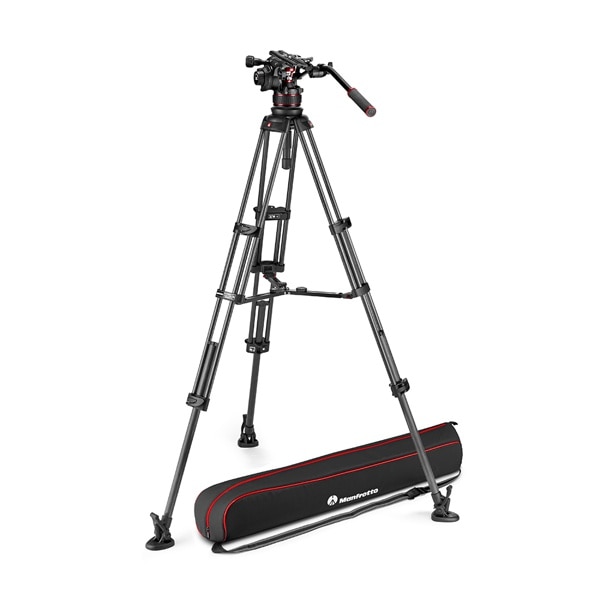 Manfrotto(マンフロット) ナイトロテック612ビデオ雲台+カーボンツイン三脚(MVTTWINMC)MS MVK612TWINMC
