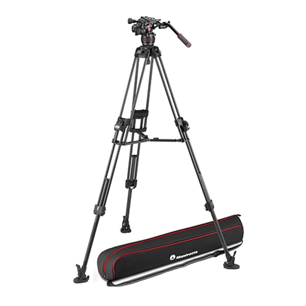 Manfrotto(マンフロット) ナイトロテック608ビデオ雲台+645FASTカーボン三脚 MVK608TWINFC