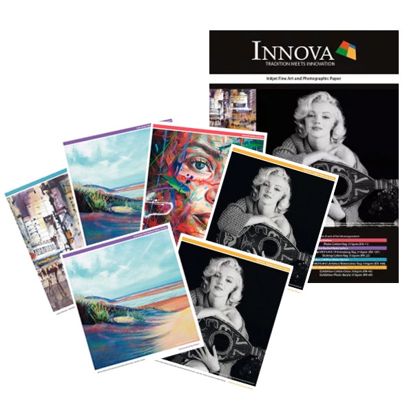 Innova Art(イノーバアート) エディションシリーズ 全種類サンプルパック A4 6枚