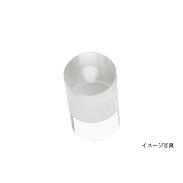INPON アクリル 円柱 ネジ穴 撮影小道具 商品撮影用 40mmX85mm