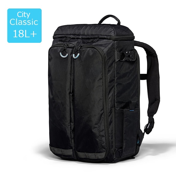 【30%OFF/OUTLET】Gura Gear(グラギア) キボコ シティ クラシック 18L+ ブラック / GG0685-1945
