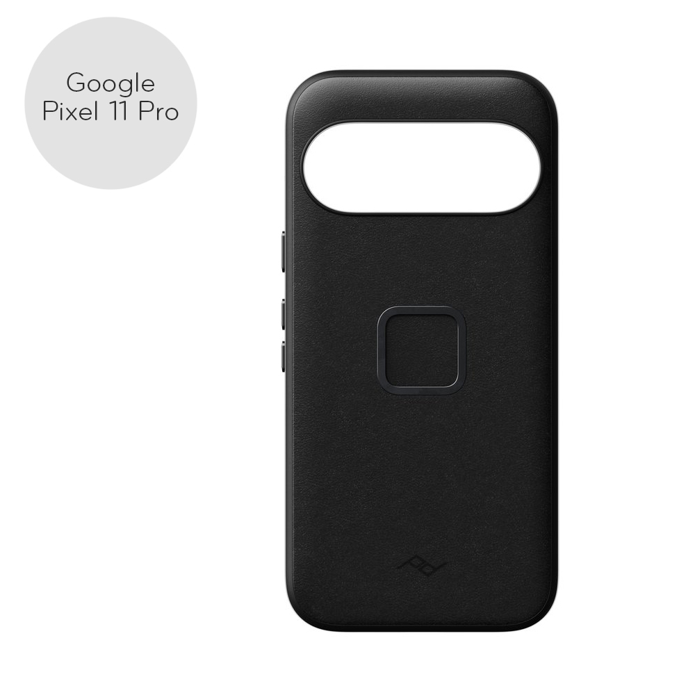 【予約受付中】Peak Design(ピークデザイン) エブリデイ ケース Pixel 11 Pro ブラック / レザー / M-MC-CR-BKL-1