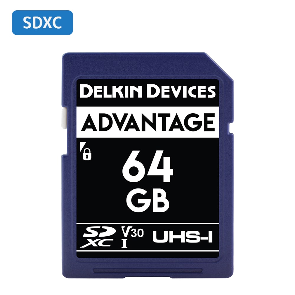 Delkin Devices(デルキン デバイセズ) ADVANTAGE SD UHS-I (V30) 64GB DDSDW63364GB