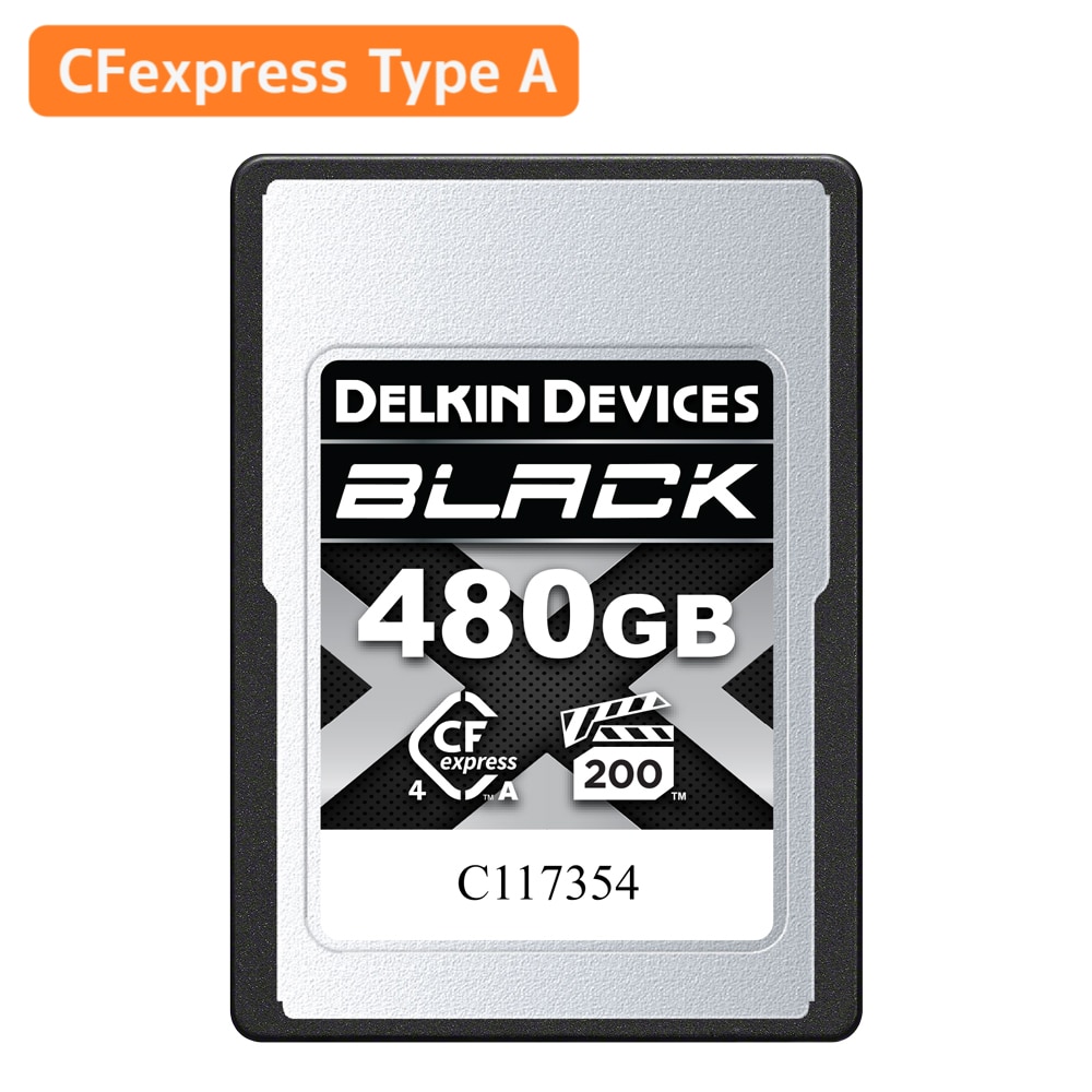 Delkin Devices(デルキン デバイセズ) BLACK CFexpress Type A 4.0 VPG200 480GB DCA4BV2480