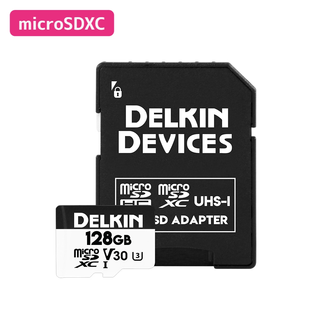 Delkin Devices(デルキン デバイセズ) DRONE microSD UHS-I (V30) 128GB DMDRNV3128