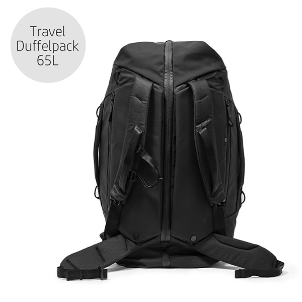 【美品】Peak Designトラベル ダッフル 35L ブラック Peak Design(ピークデザイン) トラベル ダッフル パック 65L ブラック