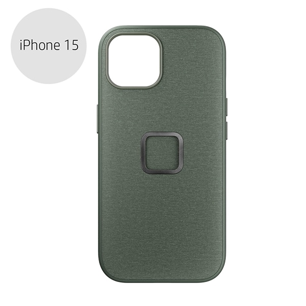 Peak Design(ピークデザイン) エブリデイ ケース iPhone 15 セージ / M-MC-BH-SG-1