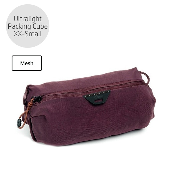 【セット対象】Peak Design(ピークデザイン) ウルトラライト メッシュ パッキング キューブ XXスモール エクリプス / BUMP-EP-XXS-1