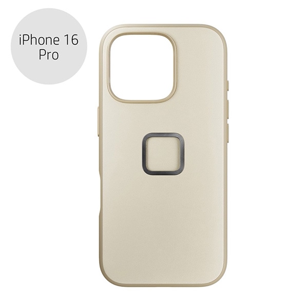 Peak Design(ピークデザイン) エブリデイ ケース iPhone 16 Pro ボーン / クラリーノ / M-MC-BU-BO-1