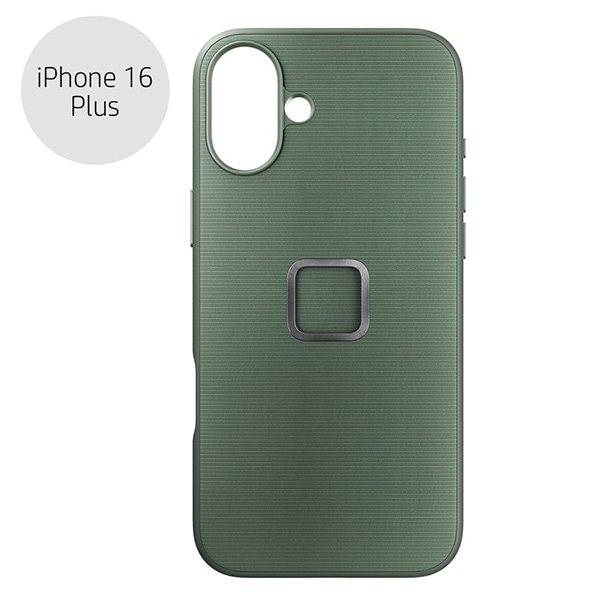 Peak Design(ピークデザイン) エブリデイ ケース iPhone 16 Plus セージ / ナイロンキャンバス / M-MC-BT-SG-1