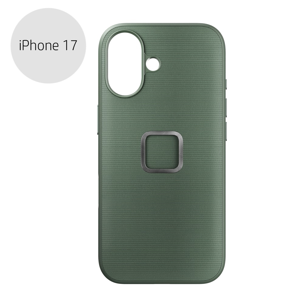 Peak Design(ピークデザイン) エブリデイ ケース iPhone 17 セージ / ナイロンキャンバス / M-MC-CJ-SG-1