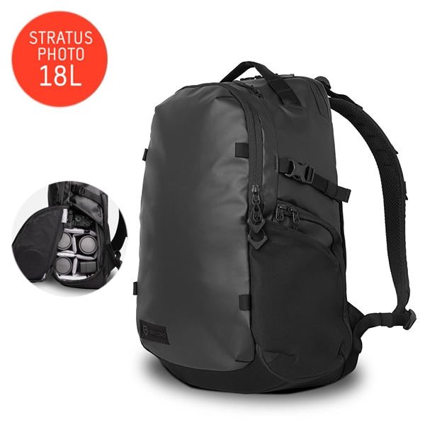 WANDRD(ワンダード) ストラタス フォト 18L ブラック / STP18-BK-1R1