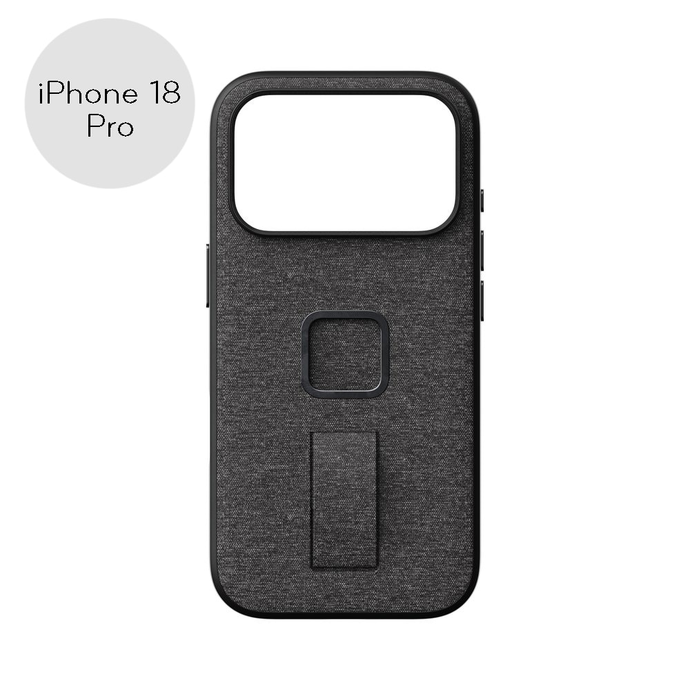 Peak Design(ピークデザイン) エブリデイ ループ ケース iPhone 18 Pro チャコール / ナイロンキャンバス / M-LC-CN-CH-1